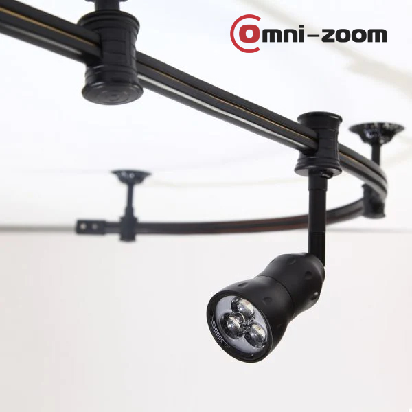 8369 6W decorative flexible monorail track light with Cree LED From ...
